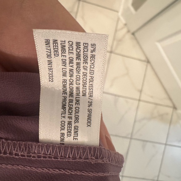 NWT Purple Lace Trim Skirt - Picture 6 of 6